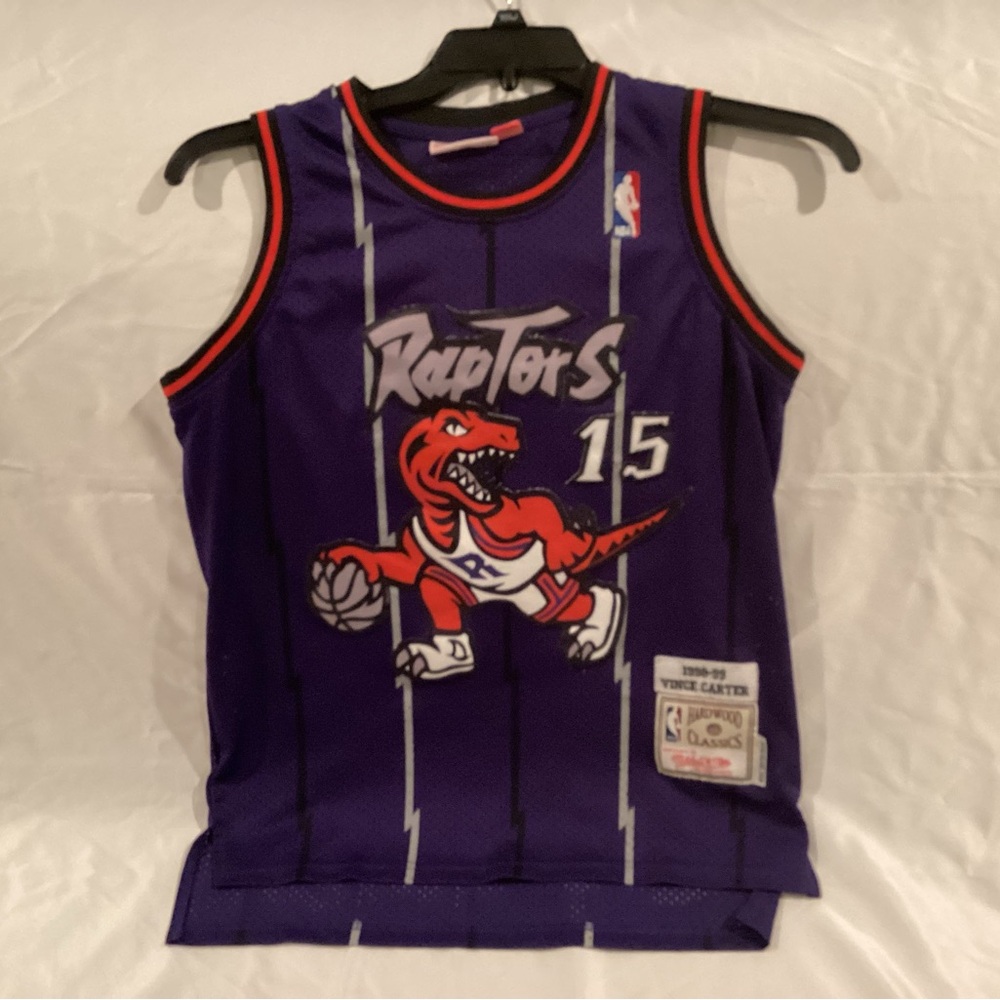 Mitchell & Ness Purple Toronto Raptors Men jersey Large
